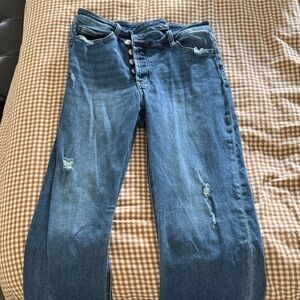 Classic High Rise Blue Jeans